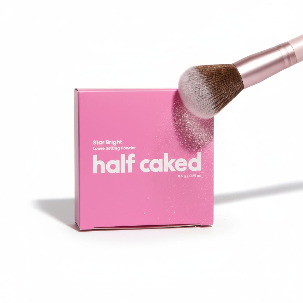 Half Caked Star Bright Loose Setting Powder - Pink